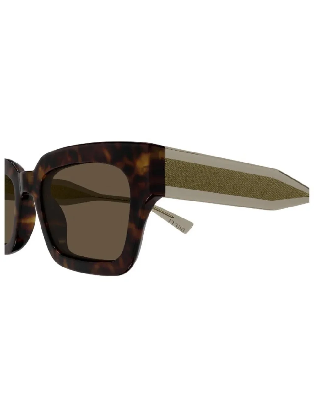 New Gucci Men's Sunglasses Havana Brown Lens Acetate Frame GG2069S 002 53